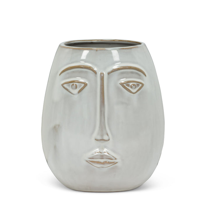 Modern Face Pot Cover - Vase 3.5"