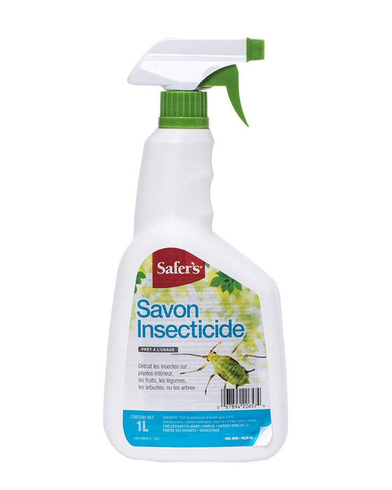 Savon insecticide Safer's - prêt à l'emploi 1L