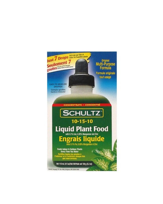 Engrais liquide Schultz pour plantes 10-15-10 118 ml